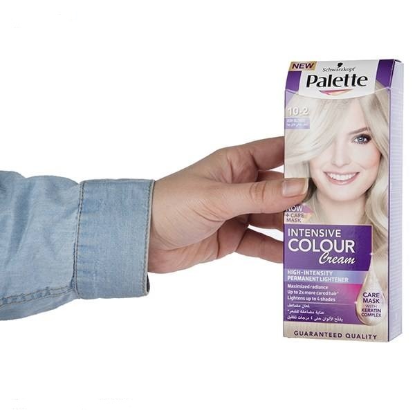 کیت رنگ موی پلت سری Intensive مدل Ultra Ash Blonde شماره 2-10